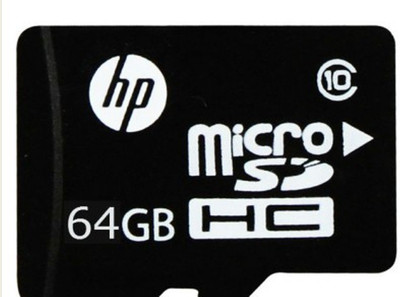 HP micro 64 GB MicroSD Card Class 10 90 MB/s  Memory Card at flipkart