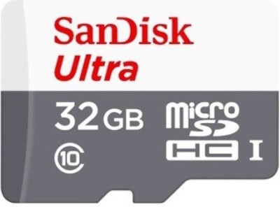 SanDisk Ultra 32 GB MicroSDHC Class 10 30 MB/s  Memory Card