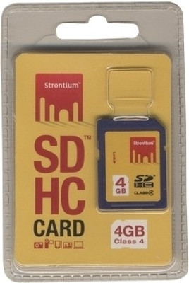 

Strontium 4 GB SDHC Class 4 Memory Card