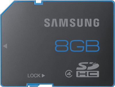 Samsung 8 GB SDHC Class 4 24 MB/s Memory Card
