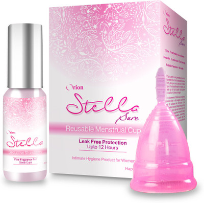 

Orion Stella  Reusable Menstrual Cup(Pack of 1, Pink