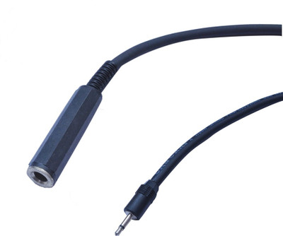 

Krown 6.3MM Stereo Female to 3.5MM Mono Male 1.5Meter Cable(Black)