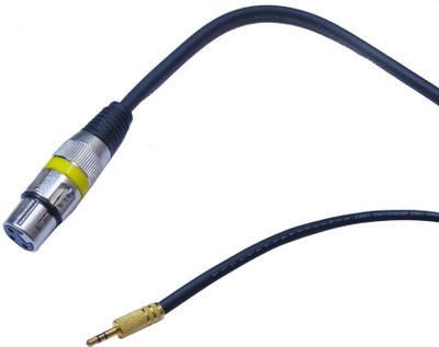 

Krown XLR Female to 3.5MM Stereo Male 3 Meter Cable(Black)