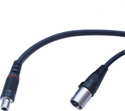 

Black XLR Male to RCA Female Cable 3 Meter Cable(Multicolor)