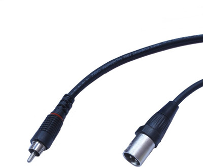 

Krown XLR Male to RCA Male Cable 15 Meter Cable(Multicolor)