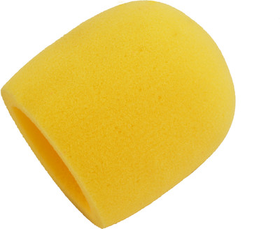 

Prodx Windscreen Microphone Foam Pack Of-2pcs Shield Sponge Foam(Yellow)