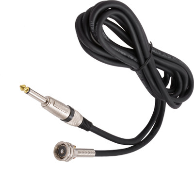 

Prodx 6.35mm Mono Male To MCIR Microphone Professional Low Noise Cable- 3Mtr cable(black)