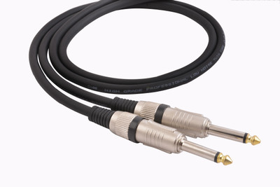 

Prodx p38 to p38 mono male cable for musical instrument -1.5mtr cable(Black)