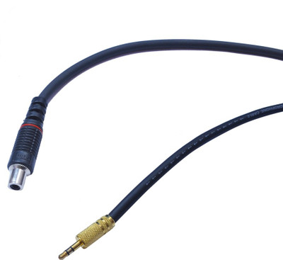 

Krown RCA Female to 3.5MM Stereo Male 1.5Meter Cable(Black)