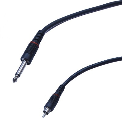 

Krown 6.3MM Mono Male to RCA Male 3 Meter Cable(Black)