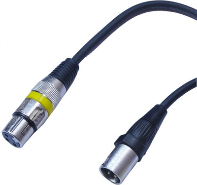 

Krown XLR Male to XLR Female Cable 16 Meter Cable(Black)