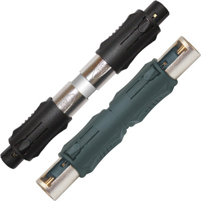 MX MX 3 PIN MIC UNISEX MALE TO FEMALE ADAPTOR JOINTER 2 IN ONE XLR PIN GOLD PLATED Adaptor Silver, Black, Gold
