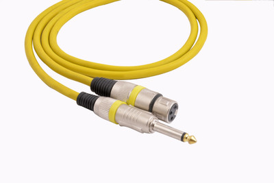 

Prodx p38 mono male to xlr female microphone extention 3mtr cable(Yellow)