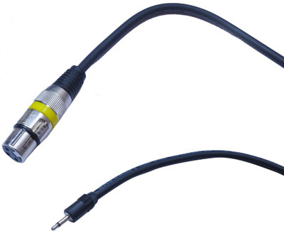 

Krown XLR Female to 3.5MM Mono Male 8 Meter Cable(Black)