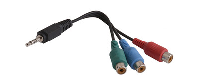 

Prodx Stereo 3.5 male to rca female cable for multipurpose use cable(Black)