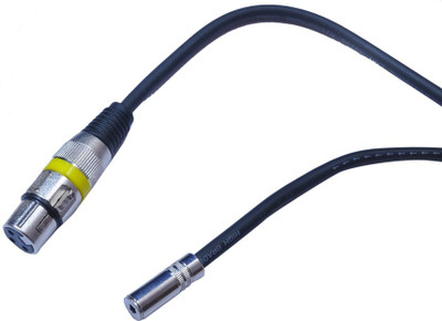 

Krown XLR Female to 3.5MM Stereo Female 1.5Meter Cable(Black)