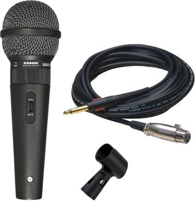 

Krown Krown 59 Xlr Multipurpose General Pa Series Mic Microphone