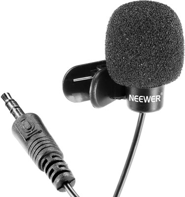 

Neewer 3.5mm Hands Free Computer Clip on Mini Lapel Microphone
