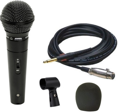 

Krown KM101 XLR Multipurpose General PA Series Indian Mic Microphone