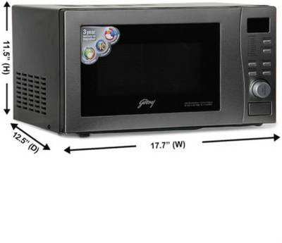 Godrej 20CA5-MLZ 20 L Convection Microwave Oven (Black) 