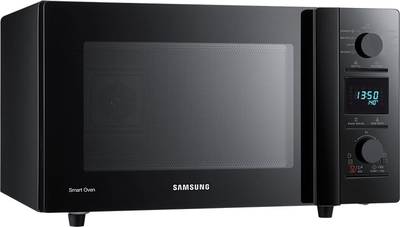 SAMSUNG 32 L Convection Microwave Oven (MC32J7055VB/TL, Black with Lily Pattern) 