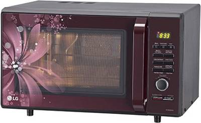 LG 28 L Convection Microwave Oven (MC2886BRUM, Maroon) 