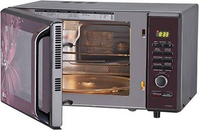 LG 28 L Convection Microwave Oven (MC2886BRUM, Maroon) 
