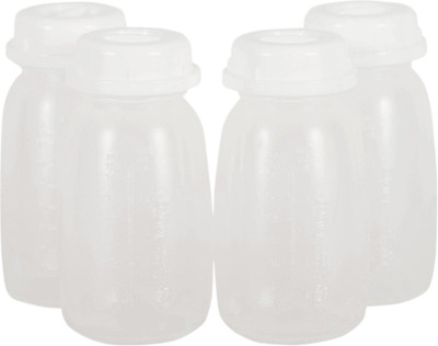 

Tollyjoy Milk Storage Bottles~4 Pack(Pack of 4, White)