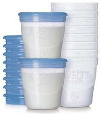 

Philips Avent Via Breast Milk Storage Kit(White, Blue)