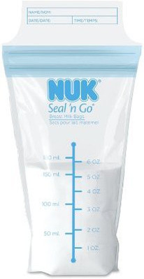 

Nuk Seal N Go Milk Storage Bags(White, Blue)