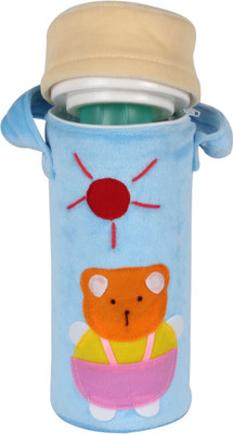 

Ole Baby 3D Pop Out Plush Soft Toy Single Portable Infant Feeding Milk Food Bottle Thermal Warmer Bag Storage Holder (Upto 250ml)(Pack of 1, Blue)