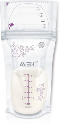 

Philips Avent Breast Milk Storage Bags(White)