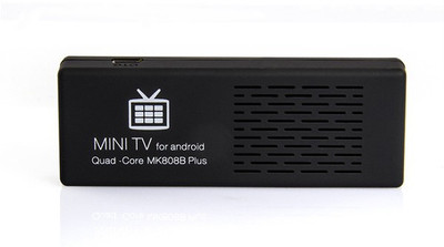 

Artek MK808B Plus - Android 4.4, Amlogic, M805 Quad Core, 1 GB DDR3, 8 GB Flash Memory 1 Stick PC(Black)