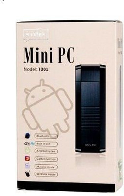 

Maxpro T001 - Android 4.1.1, Rockchip 3066, Dual Cortex-A9, 1 GB DDR3, 4 GB HDD 1 Mini PC(Black)