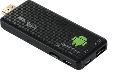 

Microware MK809IV - Android v4.4 (KitKat), Cortex A9 Rockchip RK3188T, Quad Core, 1 GB DDR3, 8 GB Flash 1 Mini PC(Black)