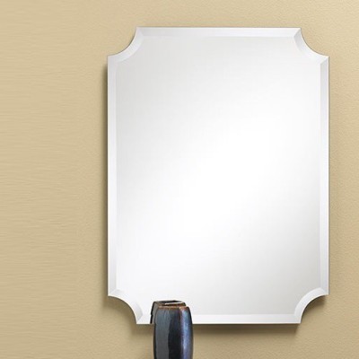 

SDG Frameless M-40 Bathroom Mirror(Rectangle Finish : Cerium IV Oxide)