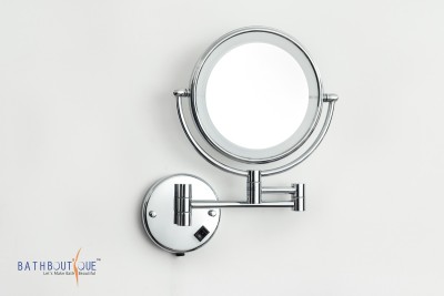 

Bath Boutique 3x Led Light Magnifying Mirror(Round Finish : Chrome)