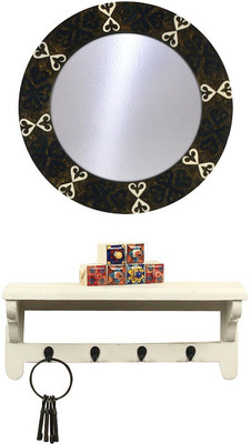 

The Decor Mart MIRRORS12 Bathroom Mirror(Round)