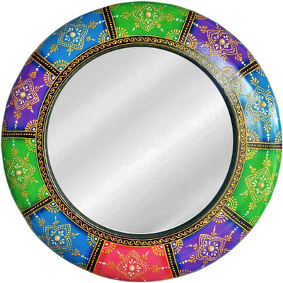 

jisethji DM03 Decorative Mirror(Round)