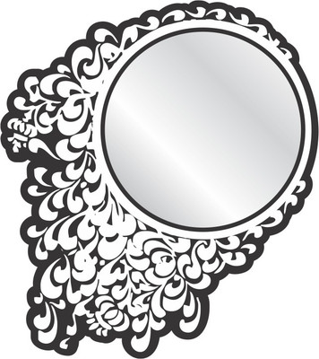 

Kartprint 12 Decorative Mirror(Round Finish : Glossy)