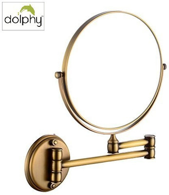 

Dolphy Bronze 5x shaving and Make-up 8 inch Magnifying Mirror(Round Finish : Bronze)