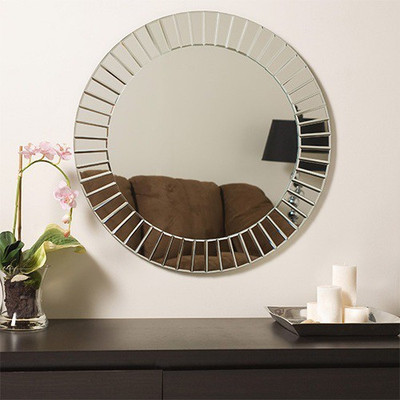 

SDG M-107 Bathroom Mirror(Round Finish : Cerium IV Oxide)