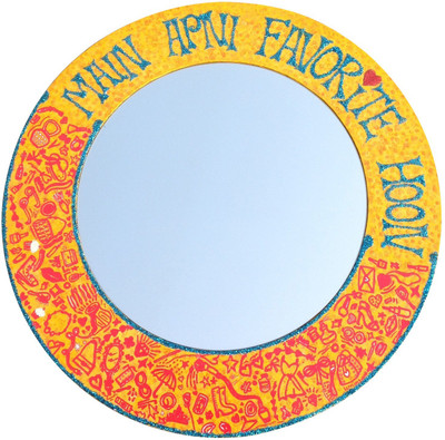 46% OFF on Baar Baar Dekho MAFH01 Decorative Mirror(Round Finish : Textured Glossy finish) 46% OFF on Baar Baar Dekho MAFH01 Decorative Mirror(Round Finish : Textured Glossy finish)
