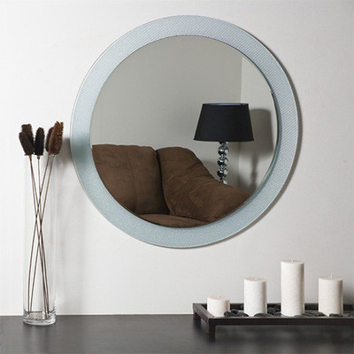 

SDG M-122 Bathroom Mirror(Round Finish : Cerium IV Oxide)