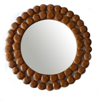 

Hallmarc Mdf Designer Polished Mirror (Round) - 16x16 Bathroom Mirror(Round)