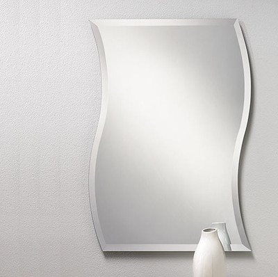 

SDG Frameless M-48 Bathroom Mirror(Rectangle Finish : Cerium IV Oxide)