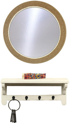 

The Decor Mart MIRRORS02 Bathroom Mirror(Round)