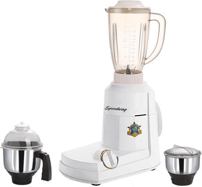 

speedway ABS Body MGJ-WFJ16-125 1000 W Mixer Grinder(Multicolor, 3 Jars)