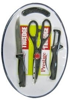 

Prestige 3Pc set ( Knife, Scissor, Peeler) and Nylon Board 450 W Mixer Grinder(1 Jar)