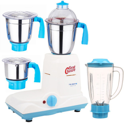 

Firstchoice ABS Body MG16-WFJ110 1000 W Juicer Mixer Grinder(Multicolor, 4 Jars)